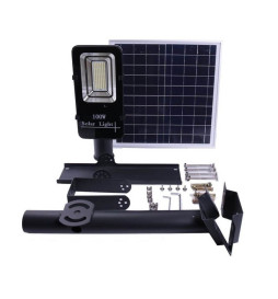 ECO solcelle LED gadebelysning 100W SANAN Programmerbar