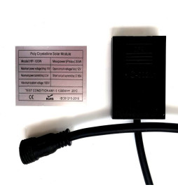 Solar LED 100W Luminaire ECO SANANProgrammable