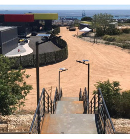 LED Straßenleuchte ECO SOLAR 200W  SANAN Programmierbar