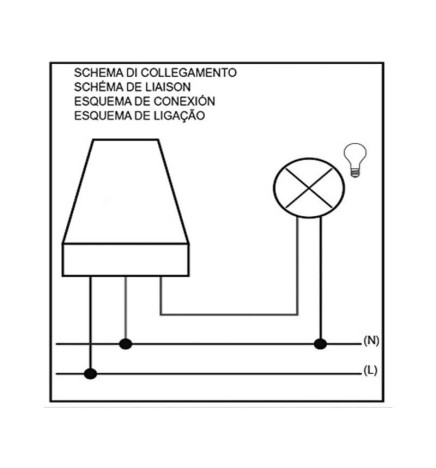 Sensor Crepuscular para Interior IP20