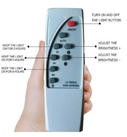 Farol LED 60W SOLAR ECO SANAN Programável