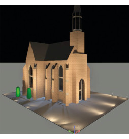 50W LED Bollard Wanda -Rectangular