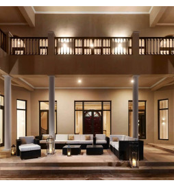 LED-seinävalo CANNES kaksinkertainen ulkovalaistus 12W IP54