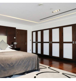 Triple justerbar sort ramme til AR111