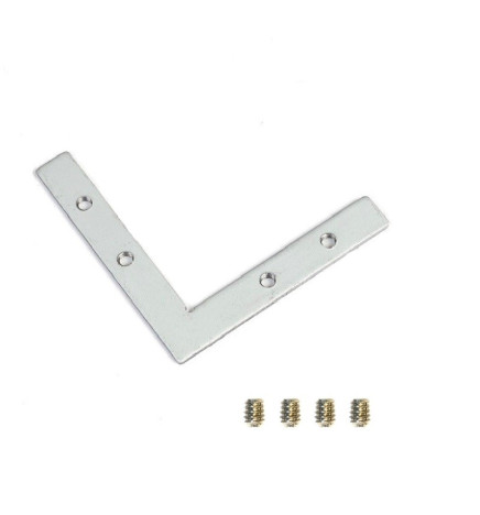 Union de refuerzo  para Perfil aluminio en - L