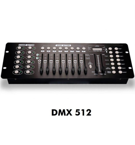 Kontrolpanel til belysning af DMX512 -192 kanaler