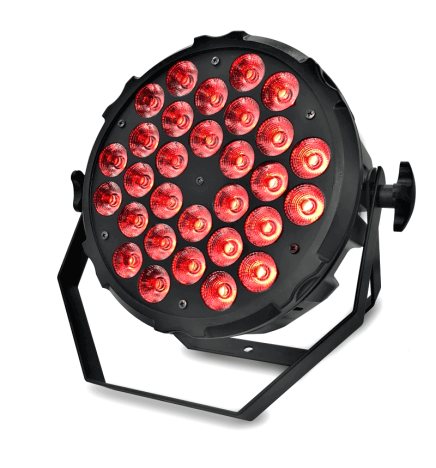 300W LED-strålkastare DALLAS PRO RBG + W 4 i 1 DMX