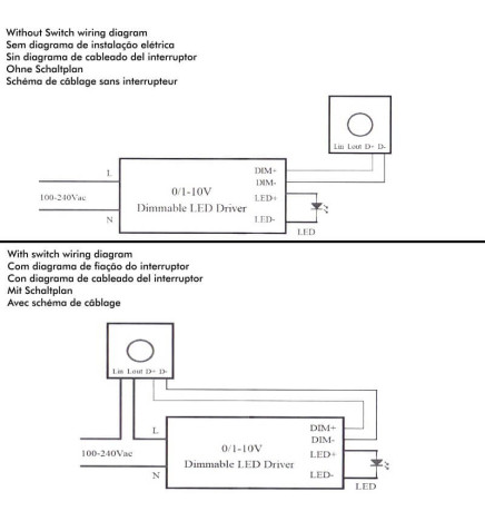 LED Universal Dimmer 1-10V