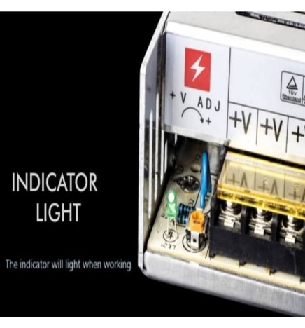 Virtalähde 12V 200W IP20 Alumiini