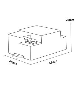 Mikrobølge bevegelsessensor RADAR for 300W LED