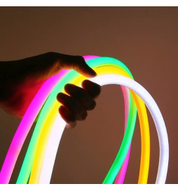 Neon LED ROND Flexible 220V Bobine 25m  16mm  - 9,6W/m - 3000K-4000K-6000K