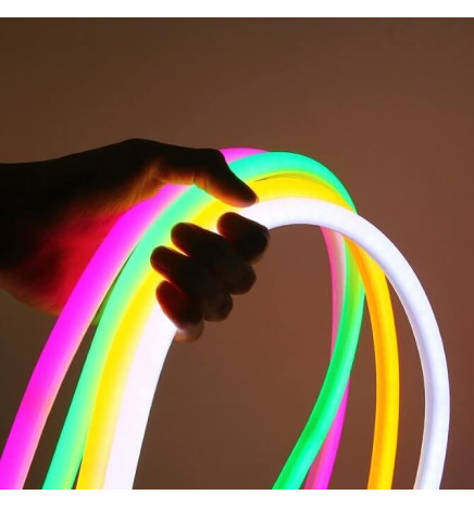 Neón LED CIRCULAR Flexible 220V Bobina 25m 16mm - 9,6W/m - 3000K-4000K-6000K