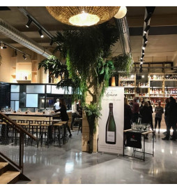 LED-kiskovalaisin 30W BERNA musta kromi yksivaiheinen DOB-ohjain