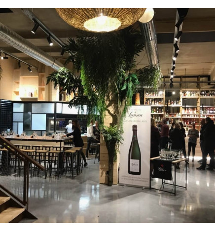 LED-kiskovalaisin 30W BERNA musta kromi yksivaiheinen DOB-ohjain