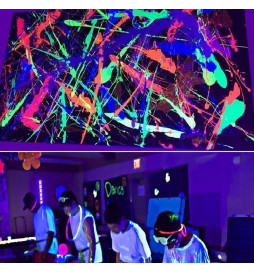 LED Wall Washer Bar 36W UV Ultraviolett 12x3W