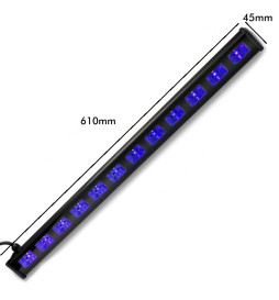 Barre Wall washer LED 36W UV Ultraviolet 12x3W