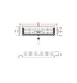 Modulo LED 50W MAGNUM  OSRAM Chip 180Lm/W  60º