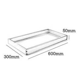 Stel LED-panel 60x30 hvid