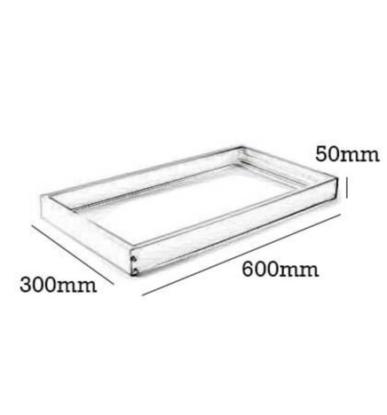 Kehyksen LED-paneeli 60x30 valkoinen