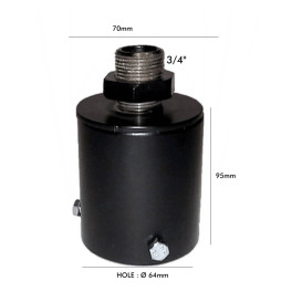 Suporte de acoplamento para farol LED