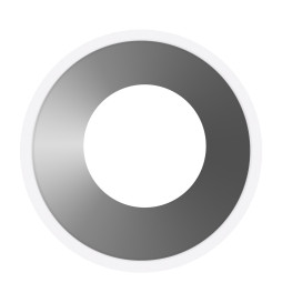 Anneau d'encastrement rond fixe pour LED GU10 MR16