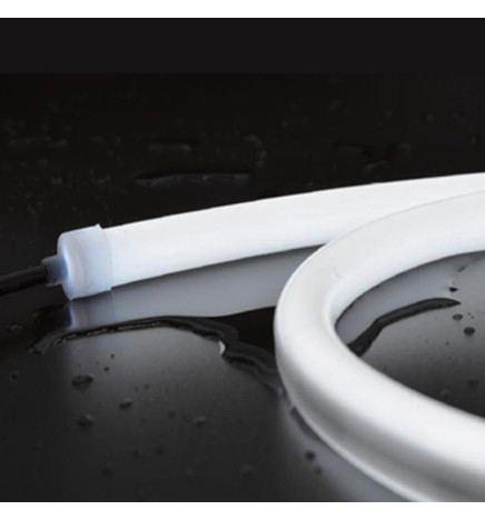 Neón LED CIRCULAR Flexivel 220V Bobina  25m 16mm  - 9,6W/m - Rosa