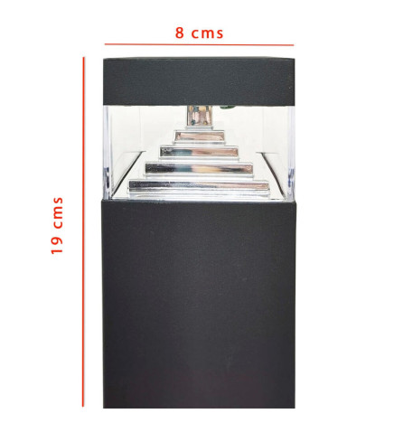 LED vägglampa 8W BONN exteriör