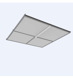 LED lineær spotlight 28W - HALLE DYNAMICS - til tekniske tage - pakke med 2 stk.