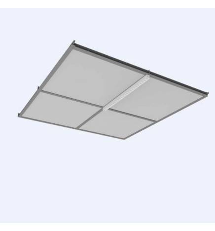 LED  Linearstrahler 28W - HALLE DYNAMICS - UGR19 - für technische Decken - Pack 2 Stück