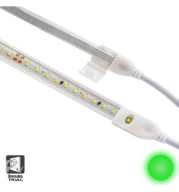 LED Strip 10W Dimmable 220V AC SMD 2835 120 LED/m Warm White IP65 - 10mm