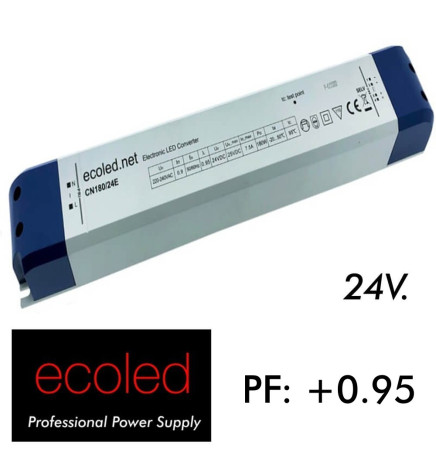Alimentation 24V 24V 180W - ECOLED - IP20