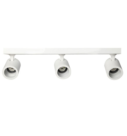 Hvid loftslampe til 3x GU10