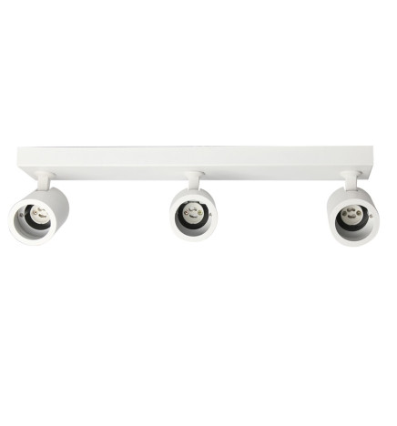 Hvid loftslampe til 3x GU10
