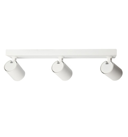 Hvid loftslampe til 3x GU10