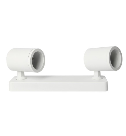 Weißes Deckenlicht für 2x GU10