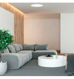 Plafón LED Superficie 24W - DRAMMEN - Plata