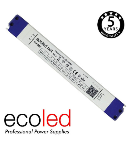 Fuente Alimentación PROFESIONAL 12V 100W - ECOLED - IP20 - TÜV