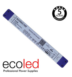 Alimentatore PROFESSIONALE SLIM 24V 30W - ECOLED - IP20 - TÜV