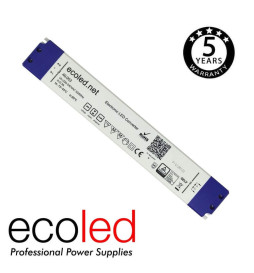 Fonte de alimentação PROFISSIONAL SLIM 24V 60W - ECOLED - IP20 - TÜV