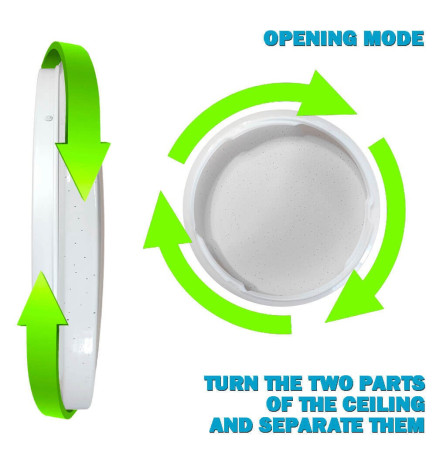 Plafón LED 18W SMART RGB+CCT - Regulable