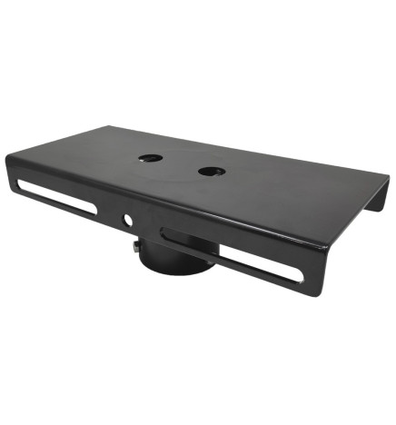 Holder for 1 or 2 spotlights for public lighting column