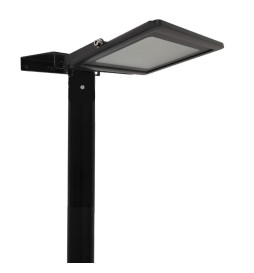 Støtte for 1 eller 2 spotlights for kolonne for offentlig belysning