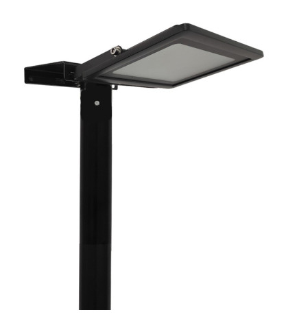 Suporte para 1 ou 2 projetores para coluna de iluminação pública