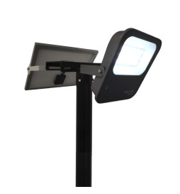 Støtte for 1 eller 2 spotlights for kolonne for offentlig belysning