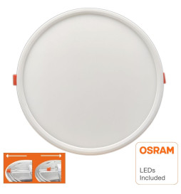 Faretto LED 20W Slim Downlight da incasso circolare REGOLABILE OSRAM Chip