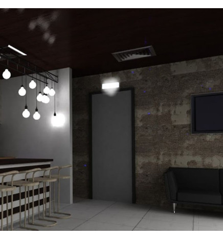 LED-nödljus 4W + takuppsättning + permanent ljusalternativ - IP65