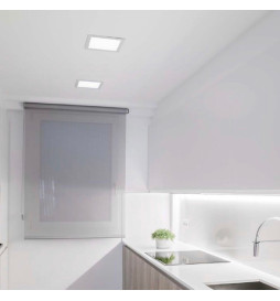 Painel Slim LED Quadrada 20W OSRAM Chip