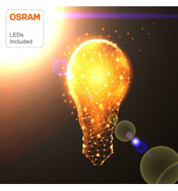6W E14 G45 220º LED-pære - OSRAM Chip
