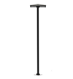 Supporto per 1, 2 o 3 faretti per colonna di illuminazione pubblica