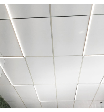 LED lineær spotlight 28W - HALLE DYNAMICS - til tekniske tage - pakke med 2 stk.